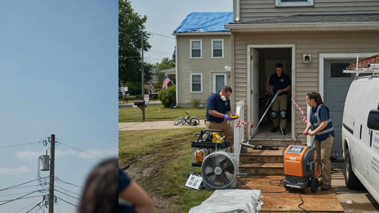 Water Damage Repair in Thompson, ND near me